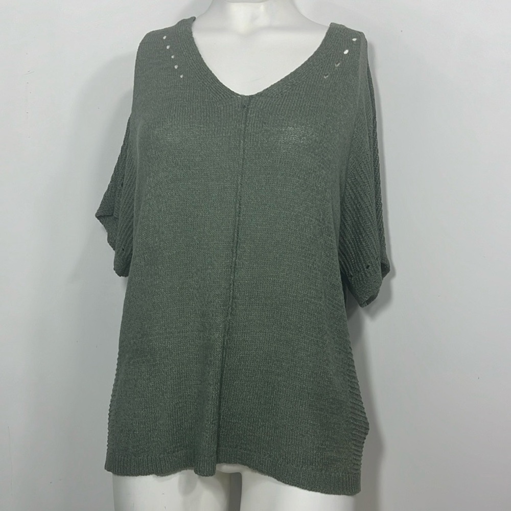 APT.9  BLOUSA  COLOR GREEN SIZE S